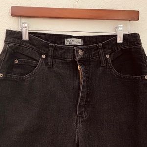 Black Riders by Lee Cut Hem Jeans